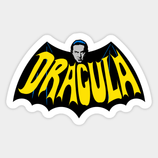 DRACULA - '66 Style (4 light tees) Sticker